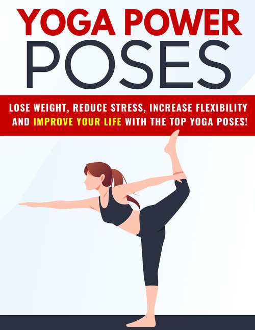 Product picture Yoga Power Poses eBook with PLR